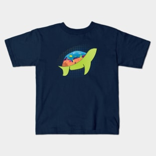 On the Turtles Back Kids T-Shirt